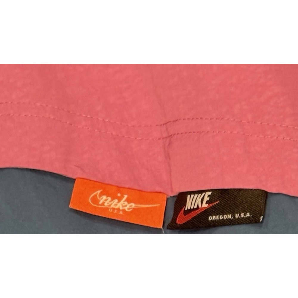Nike women's Icon Clash track/wind breaker jacket pink blue white size L - Picture 2 of 11
